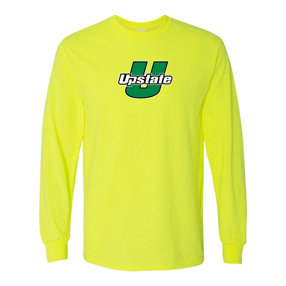 Men's USC Upstate Spartans Gildan Heavy Cotton Long Sleeve T-Shirt